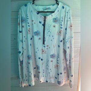SHEIN Floral Long Sleeve Top
